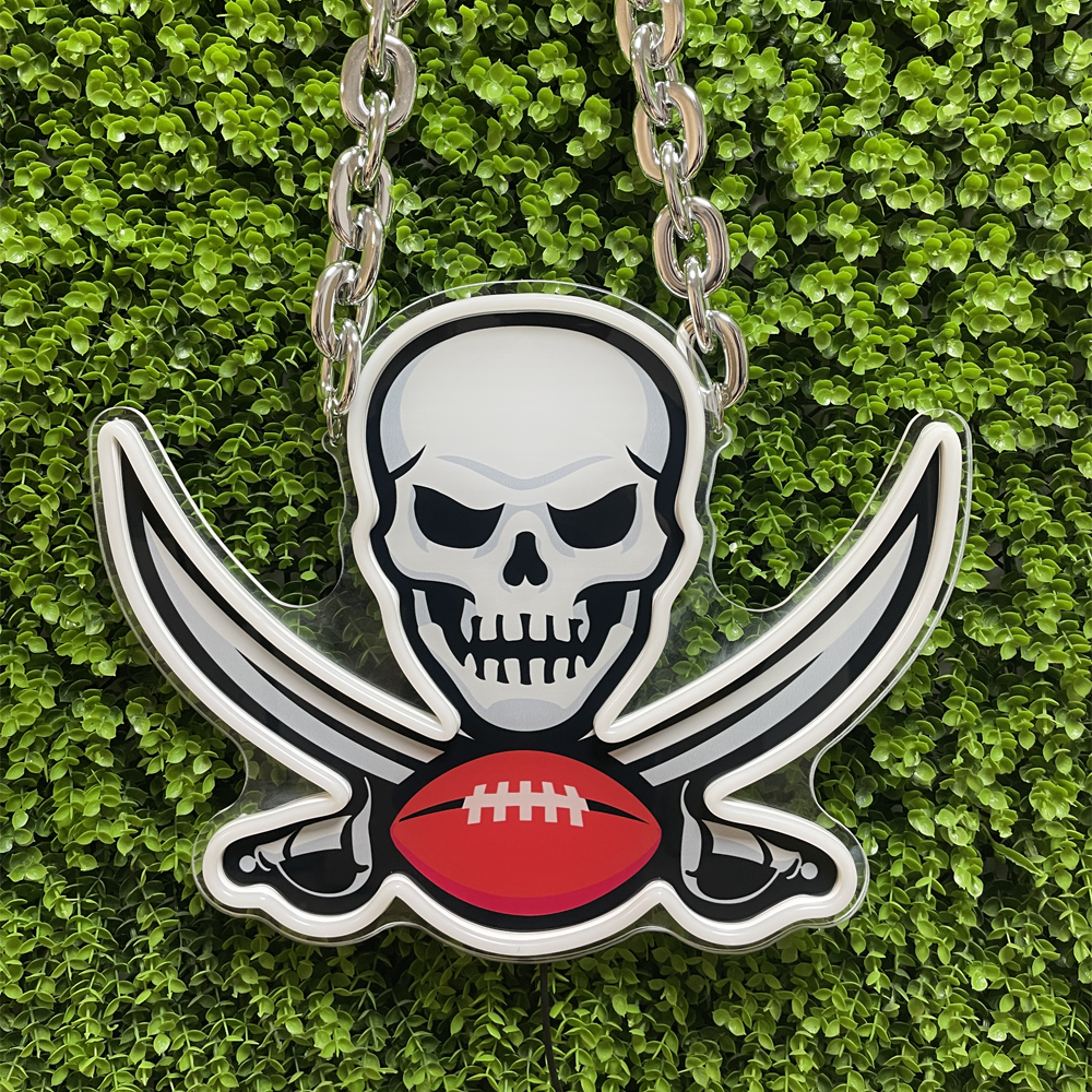 NFL Tampa Bay Buccaneers LED sport neon sign light-up chain Chains for fans