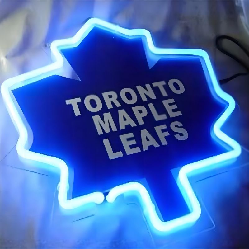 Leafs neon sign