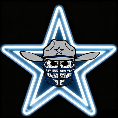 NFL football Dallas cowboys led lighting up sign