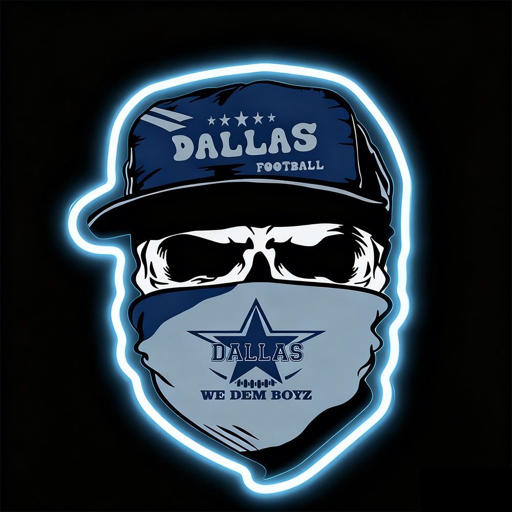 NFL football Dallas cowboys led lighting up sign