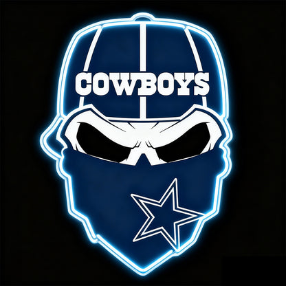 NFL football Dallas cowboys led lighting up sign