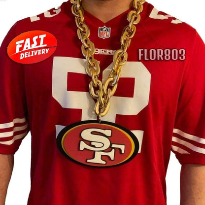 NFL foam logo chains for football fans Chains for fans