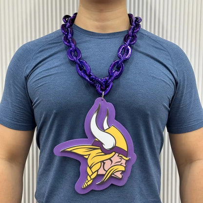 NFL foam logo chains for football fans Chains for fans