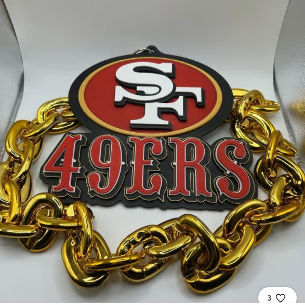 NFL foam logo chains for football fans Chains for fans