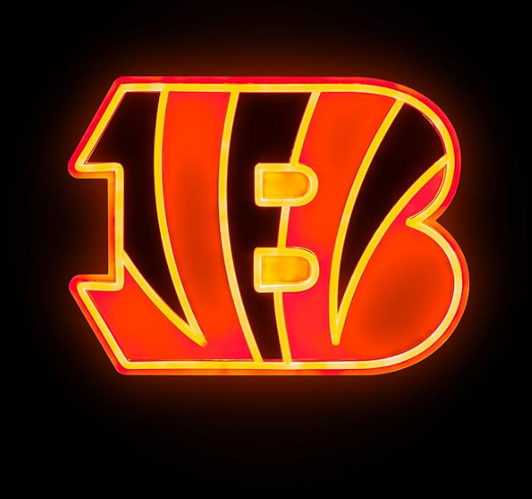 NFL fans chains Team Logo LED Neon Light Up Sign Chains for fans