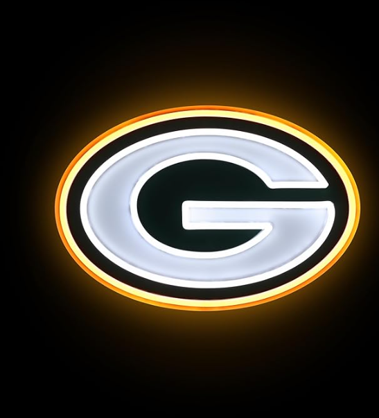 NFL fans chains Team Logo LED Neon Light Up Sign Chains for fans