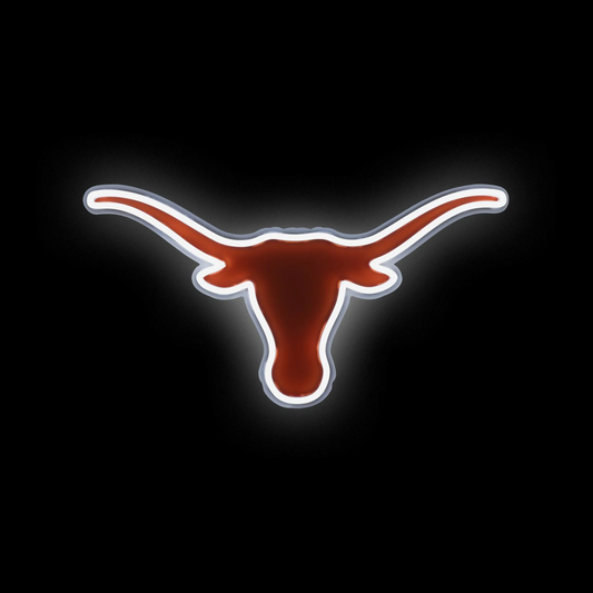 College Group Texas Longhorns LED Neon Light Up Team sign light Chains for fans