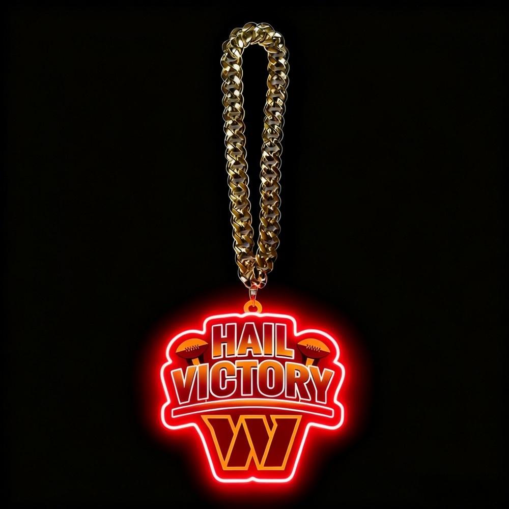 NFL big team logo chains led neon sign Chains for fans