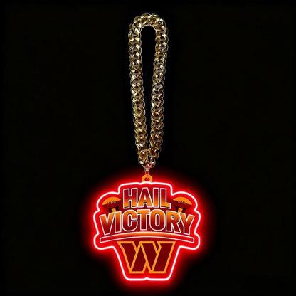 NFL big team logo chains led neon sign Chains for fans