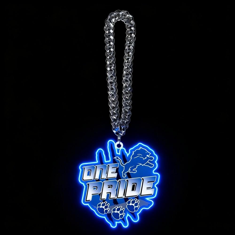 NFL big team logo chains led neon sign Chains for fans