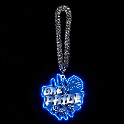 NFL big team logo chains led neon sign Chains for fans