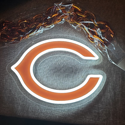 NFL Chicago Bears LED sport neon sign chain Chains for fans