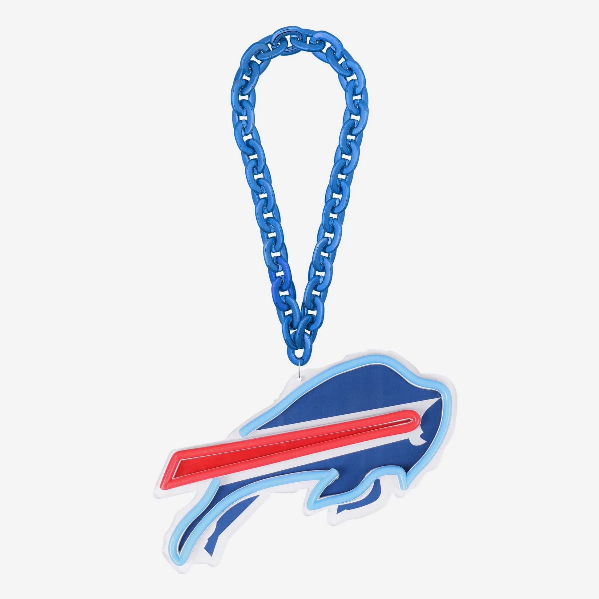 Illuminate Your Passion American football Buffalo Bills Neon Light Up Big Logo Chain Chains for fans