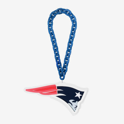 Super fan symbol New England Patriots Neon Light Up Big Logo Chain Chains for fans