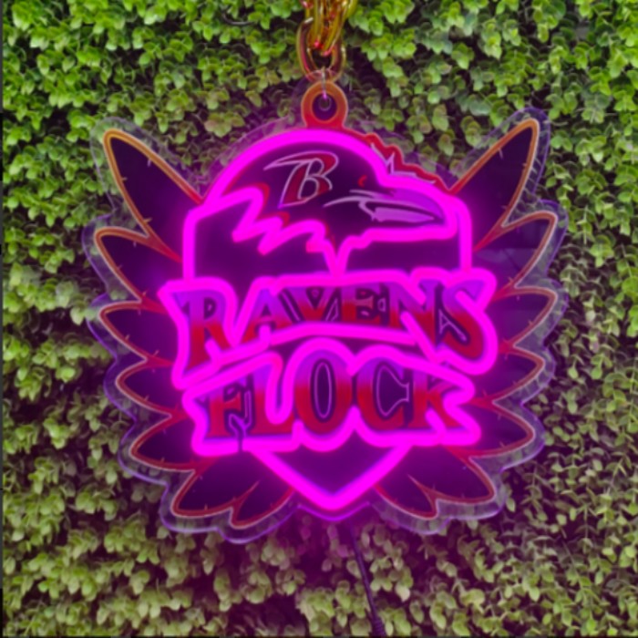 American football NFL led lighting up signs chains Chains for fans