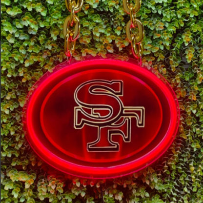 American football NFL led lighting up signs chains Chains for fans