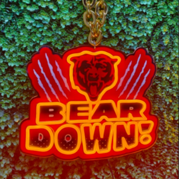 American football NFL led lighting up signs chains Chains for fans