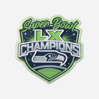 NFL Seattle Seahawks Super Bowl LX Champions neon sign Chains for fans