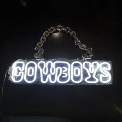 NFL fans chains  Dallas Cowboys Led big logo chains for team Chains for fans